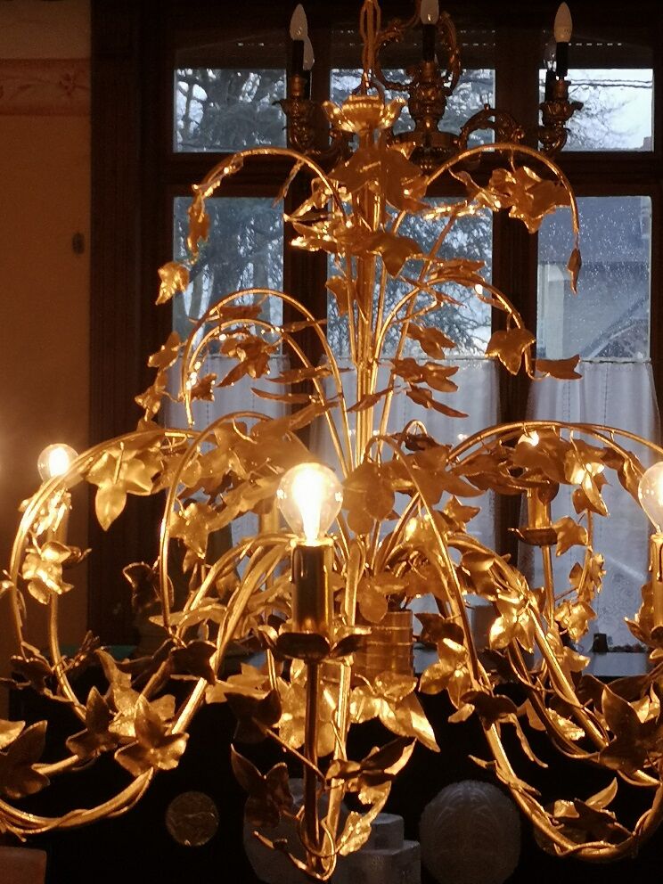 Lustre 9 lumières Maison Chaumette