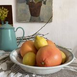 St Amand ironstone salad bowl