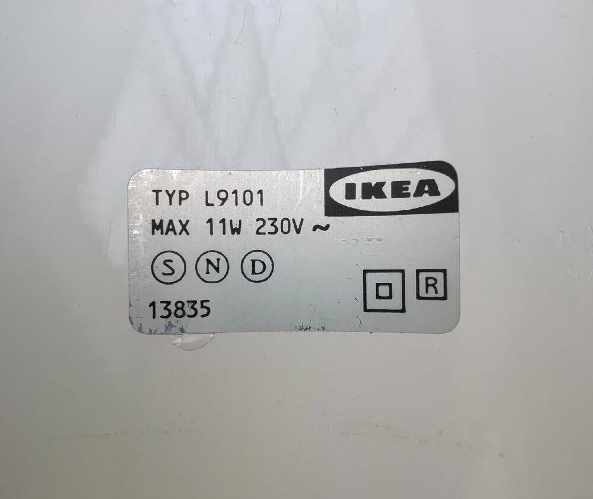 Postmodern space table lamp Ikea