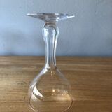 5 champagne flutes in Portieux crystal