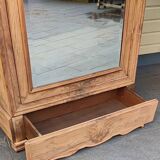 Armoire vitrée sablé