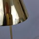 Table lamp in vintage gold plated steel, SCE France