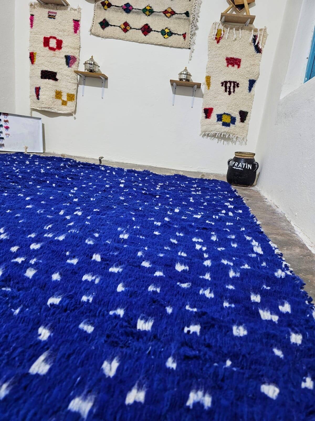 Tapis berbère en laine