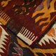 5x9 Dark Red & Cream Turkish Antique Kilim Rug, 150x271Cm