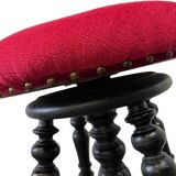 Vintage piano stool / stool / stool