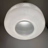 Scandinavian opaline chandelier from the 60s