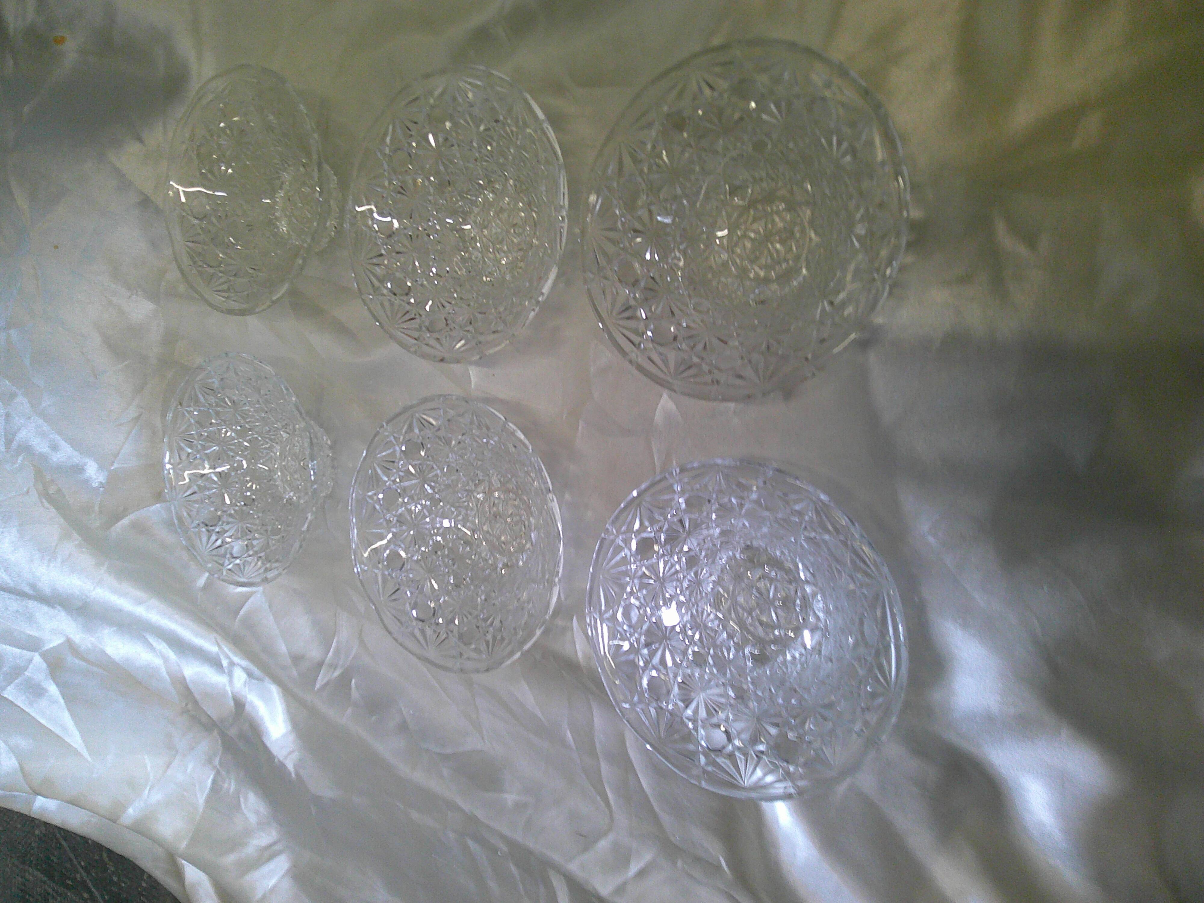 6 fruit or ice cream bowls