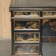 Chinese Bureau Chinoiserie 19th Century Napoleonic Leather