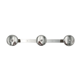 Coat rack 3 chrome hooks