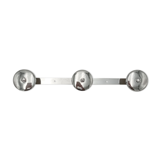 Coat rack 3 chrome hooks