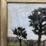 Old table, 1960s farmyard