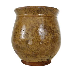 Pot à graisse en terre
