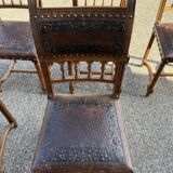 6 Henri II chairs