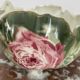 Cache-pot, grande coupe, Keller & Guérin, Lunéville, Les Roses, Art Nouveau, barbotine, céramique