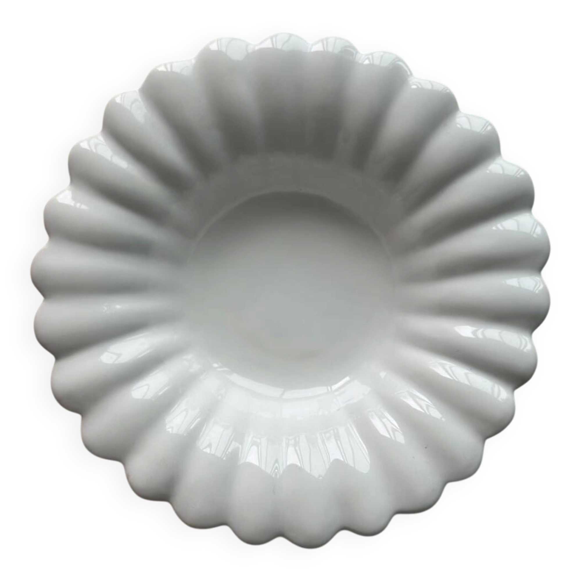 Ceramic cup with fluted decoration, Louvre Museum