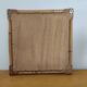 Woven bamboo mirror in natural tone