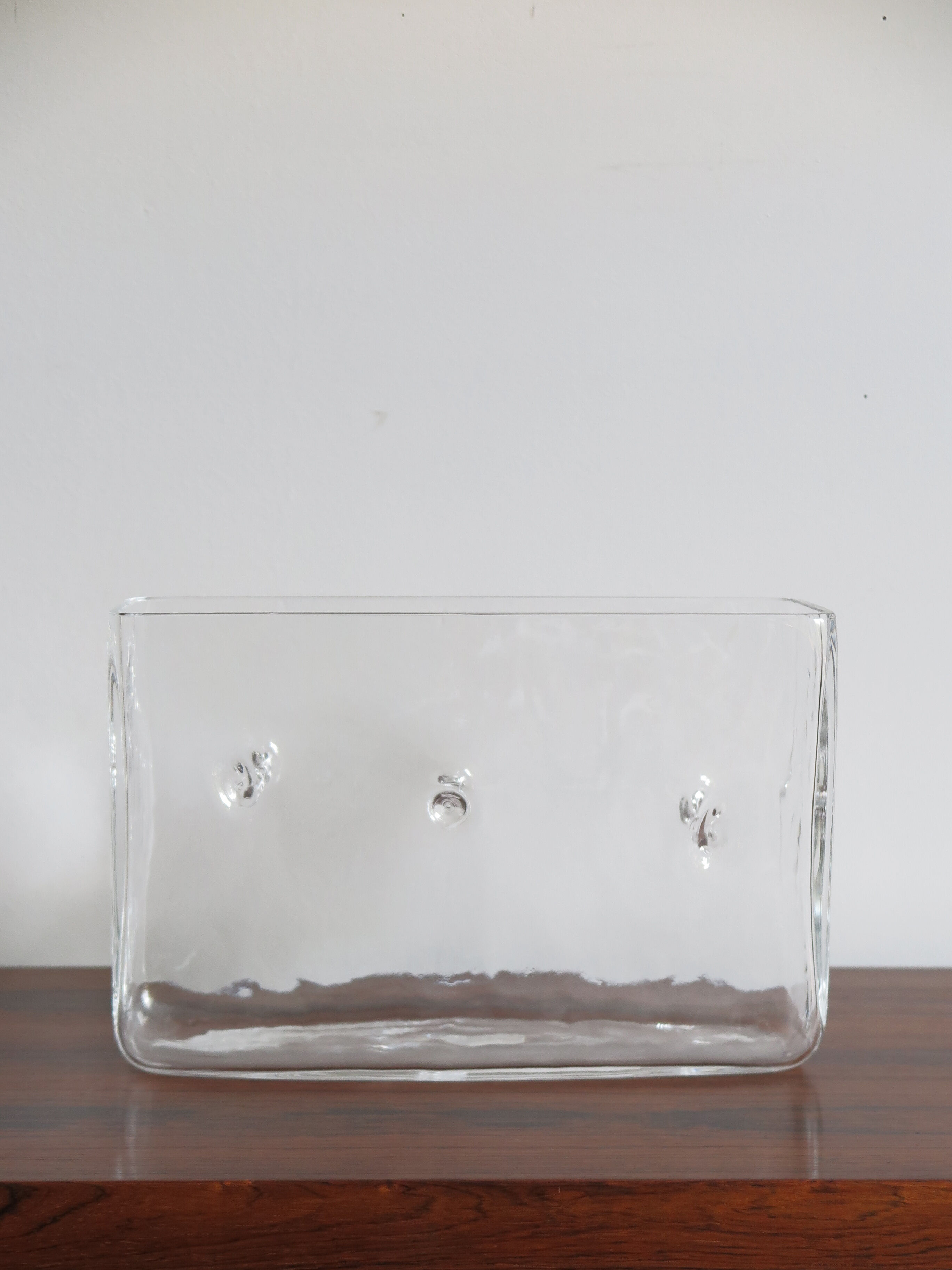 2 Murano glass vases design Toso Renato for Fratelli Toso, Italy 1964