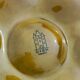 Service plates and serving dish Gien vintage green khaki