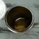 Coffee maker Christofle in silver metal, 60s air France