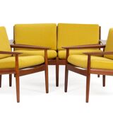 Svend Åge Eriksen Sofa Set for Glostrup Møbelfabrik, 1960s