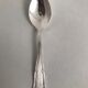 6 small metal silver spoons