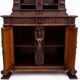 Historic cabinet, France, circa 1870.