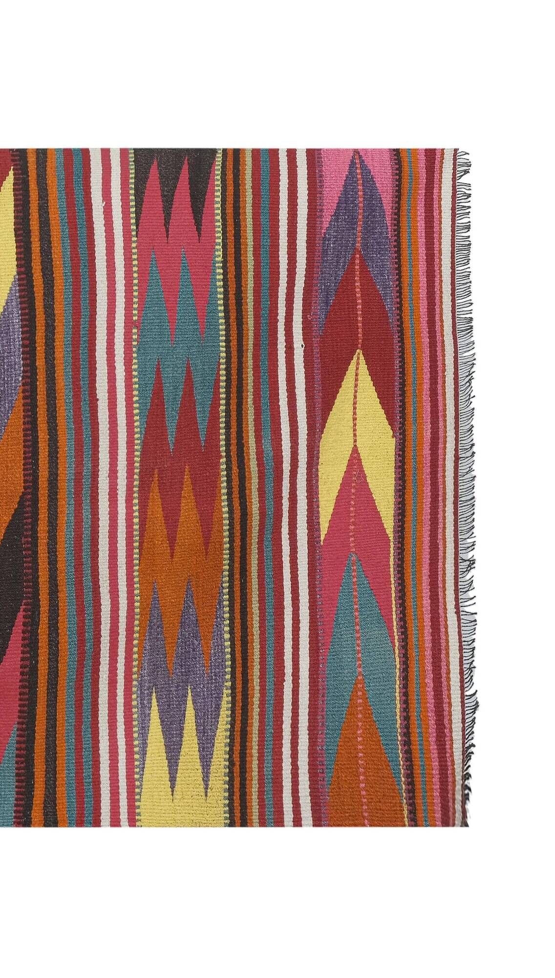 Kilim turc vintage tissé main 91x150 cm