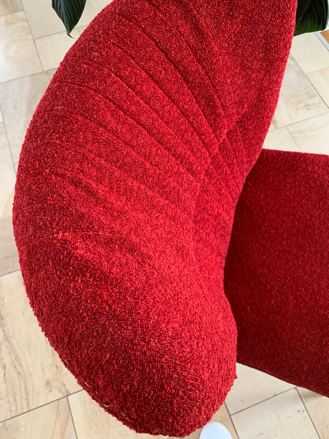 Armchair red cocktail 50s-60s