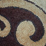 Carpet former American hooke made hand 76x130cm 1900