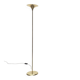 Vintage German floor lamp in Hollywood Regency style made of brass by Doria Leuchten, 1970s.