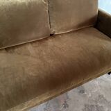 Large velvet sofa Kant 3/4 seats