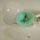 Pair of spherical wall lights - 1970s design