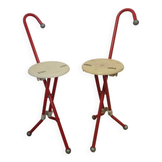Pair of walking stools Ulisse