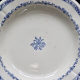 Round, hollow Gien earthenware serving dish – “Royal” model