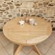 Table ronde orme style Pierre Chapo