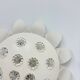 Set of 2 Emil Stejnar wall lamps with flower crystals, 1950s Vienna
