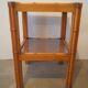 Bamboo side table in wood 1960