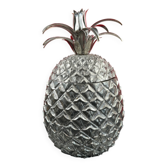 Grand Seau à glaçon vintage ananas de Mauro Manetti