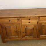 Solid wood sideboard