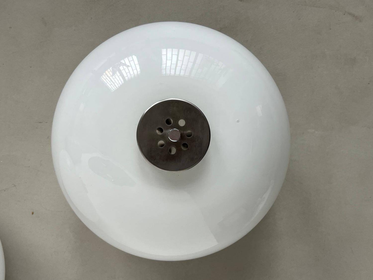 Ensemble de deux appliques / lampes de plafond / lampes de chevet par Goffredo Reggiani