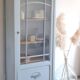 Parisian Art Deco glass cabinet