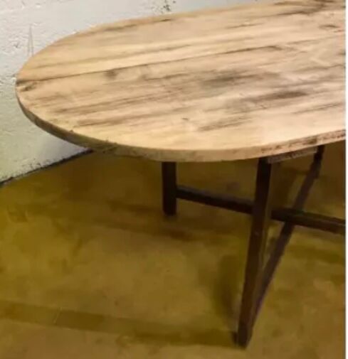 Raw wood table