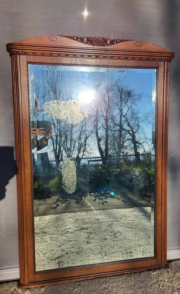 Scalable Art Deco trumeau mirror