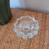Glass candle holder with star base no. 2