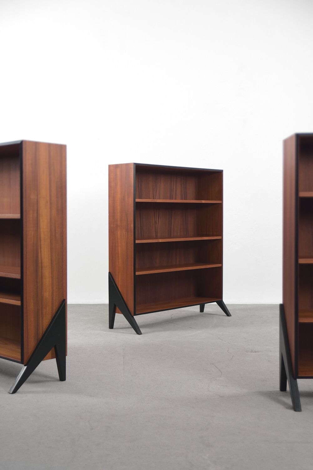 Mid-Century Modern Teak Swedish Bookcase, 1960s