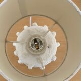 Paire de lampes vintage repeints