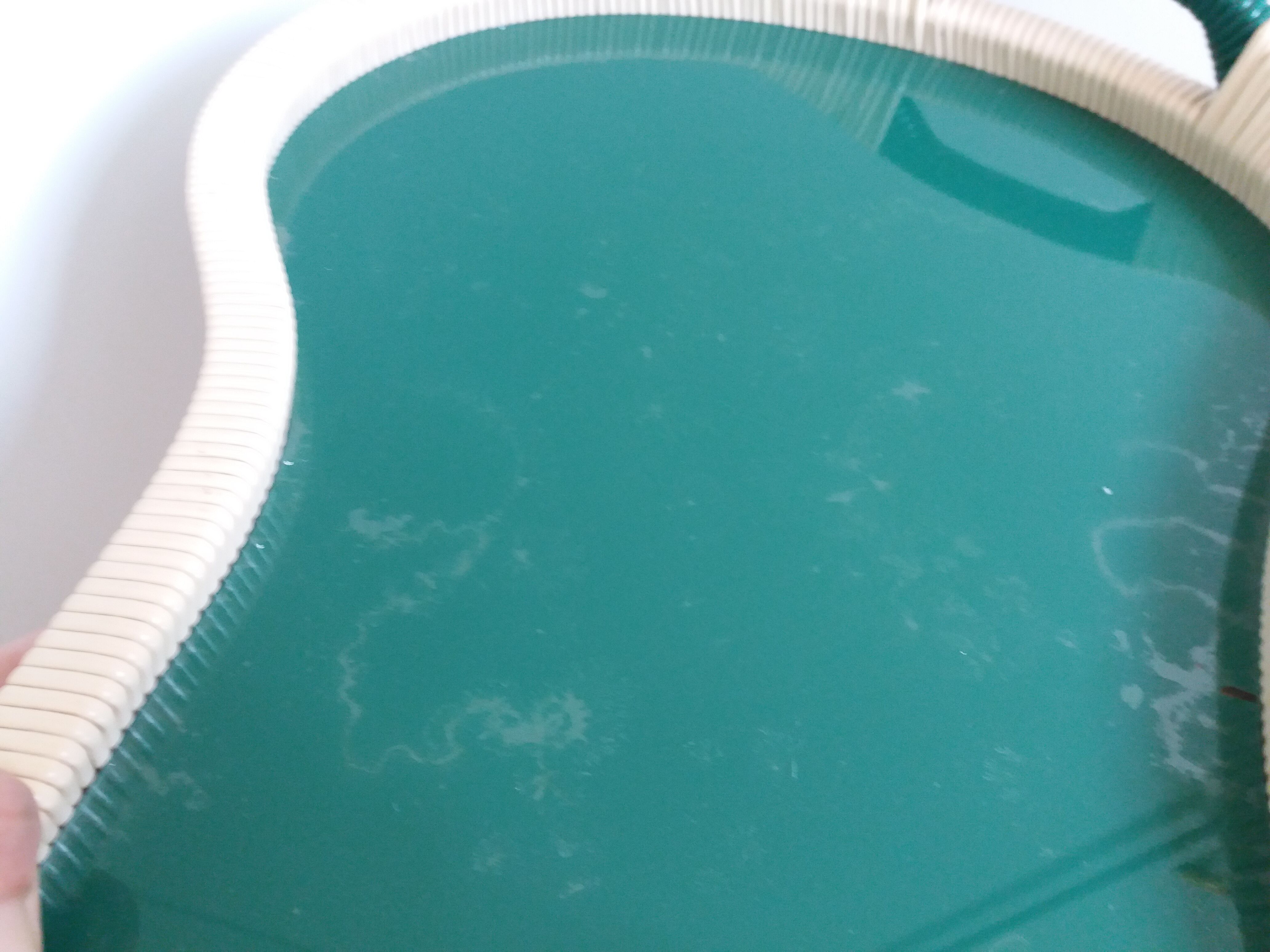 Scoubidou serving tray
