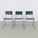 3x Dining Chair Industrial Vintage School Chair, 1970s