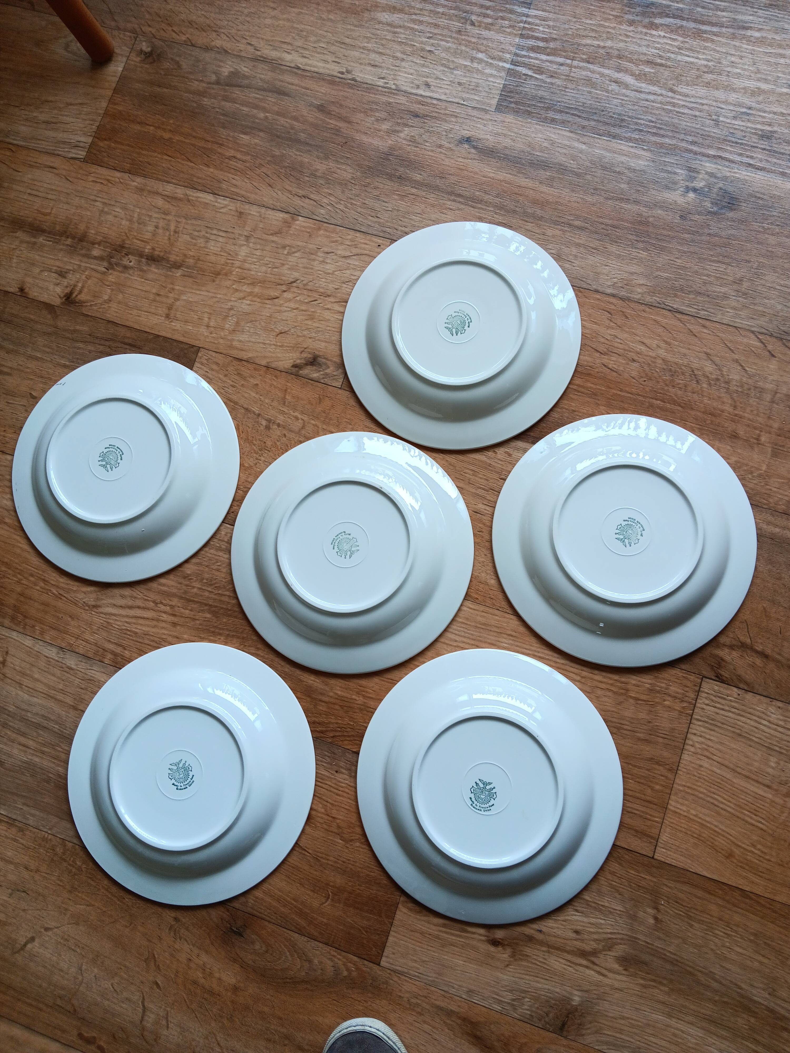 6 deep plates Villeroy & Boch