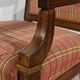 Fauteuil en Acajou Massif, époque Directoire – Début XIXe